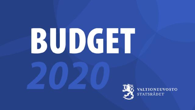 Budgetpropositionen 2020